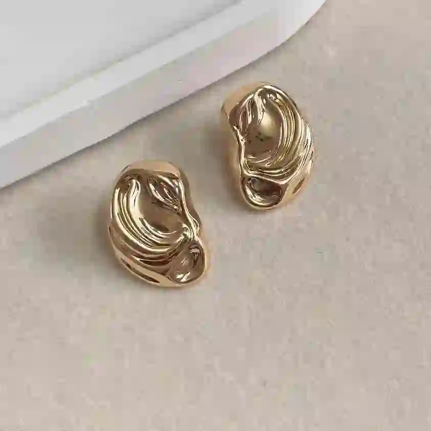 gold hoops tops