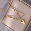 Gold-Plated Anti Tarnish Heart Themed Charm Bracelet - Image 2