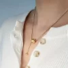 best gold plated anti tarnish spherical pendant